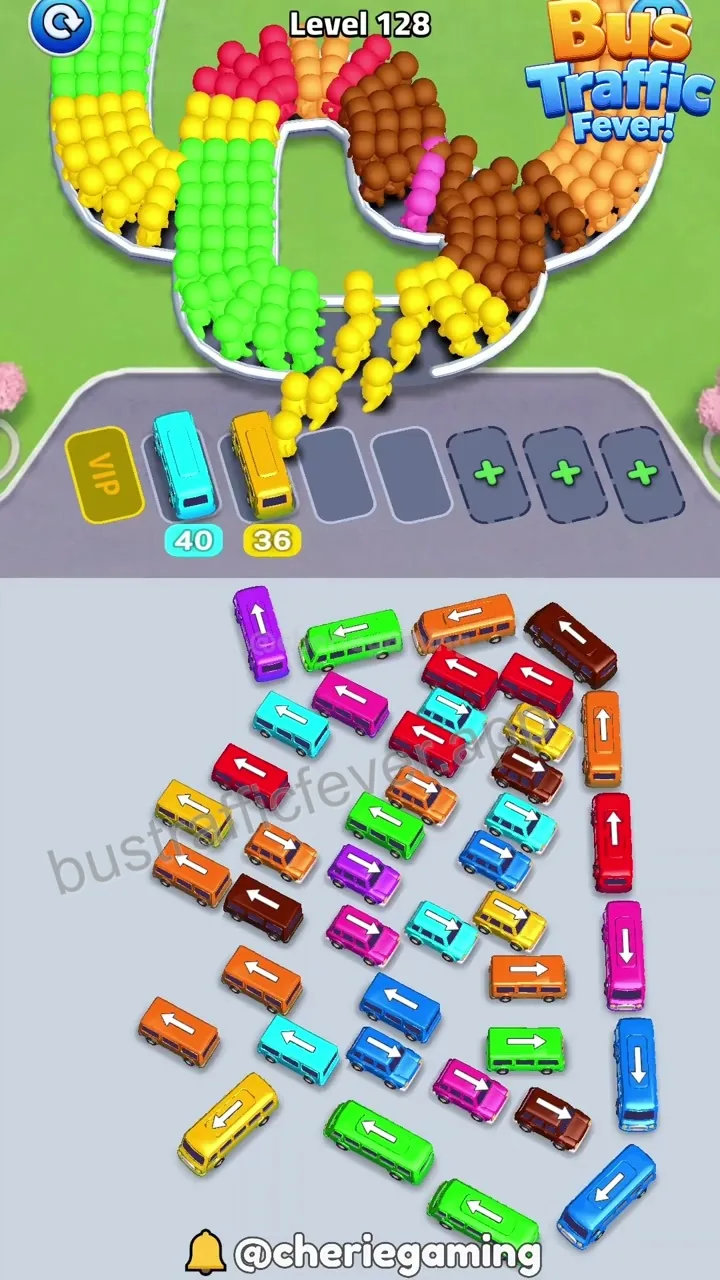 Bus Traffic Fever Level 128 step 7