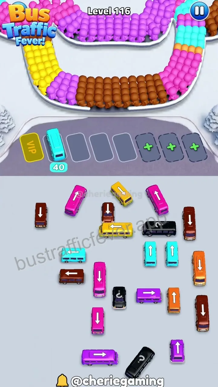 Bus Traffic Fever Level 116 step 4