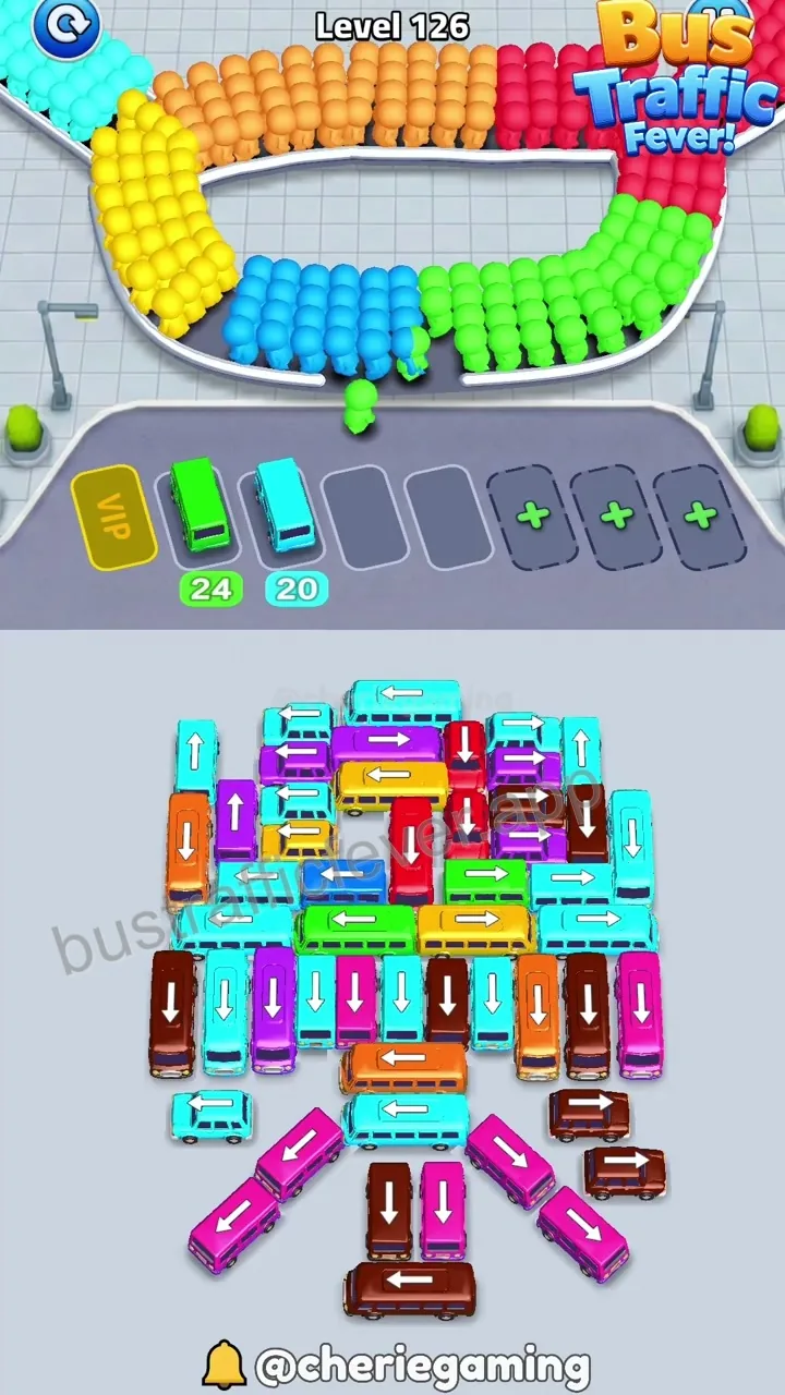 Bus Traffic Fever Level 126 step 3