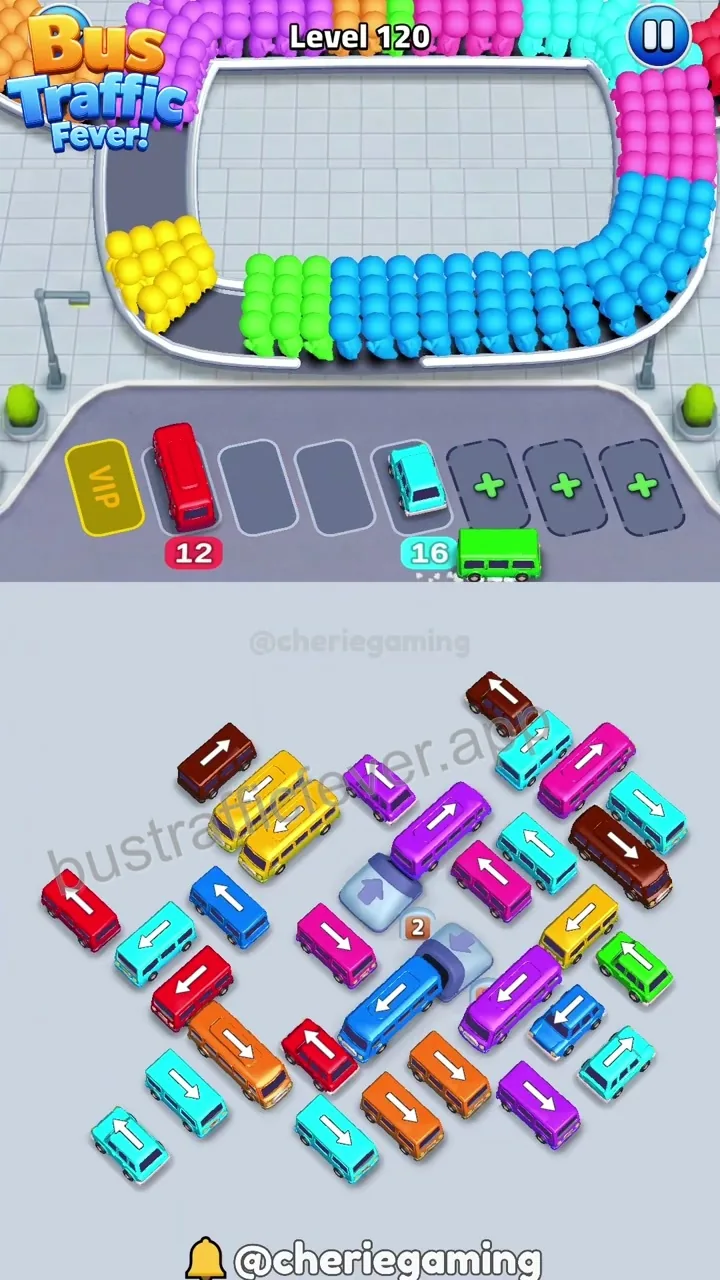 Bus Traffic Fever Level 120 step 7