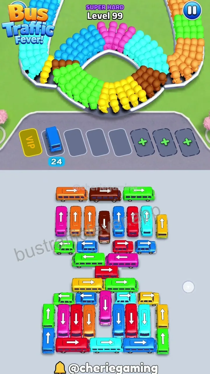 Bus Traffic Fever Level 99 step 4