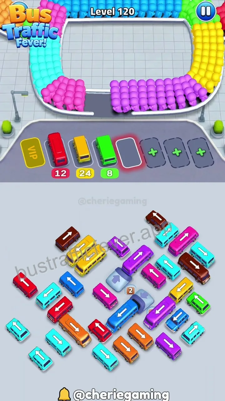 Bus Traffic Fever Level 120 step 6