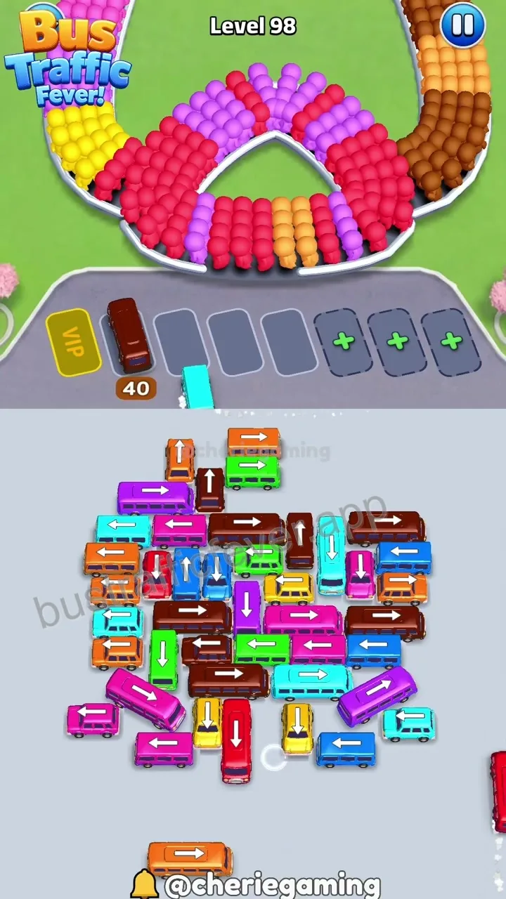 Bus Traffic Fever Level 98 step 6