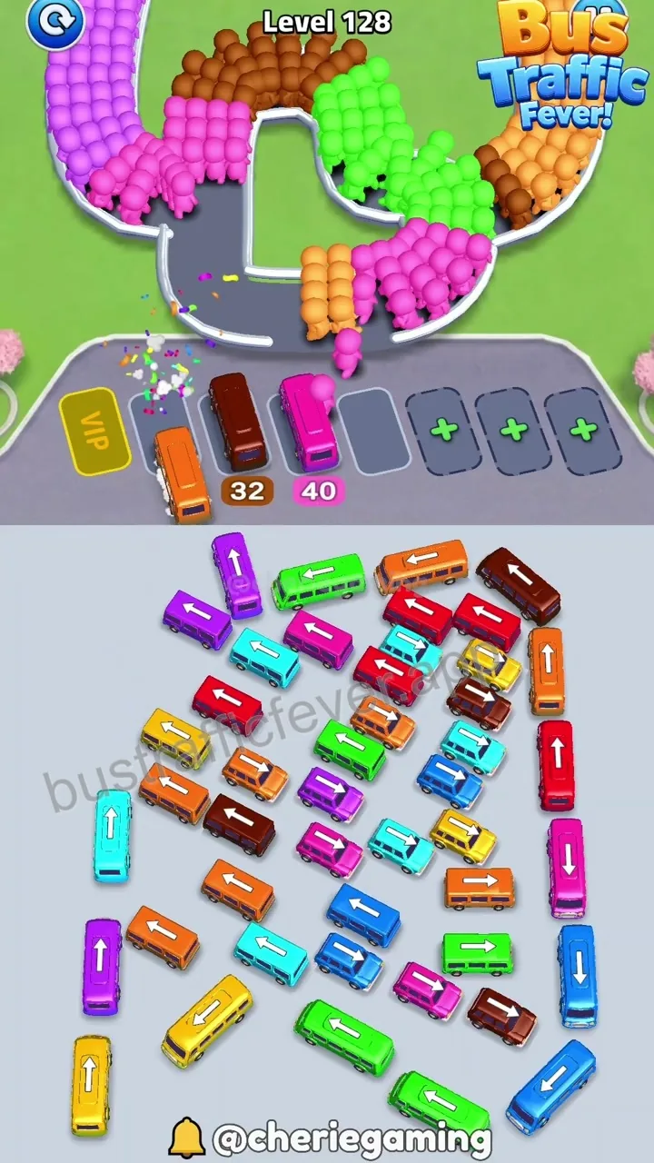 Bus Traffic Fever Level 128 step 3
