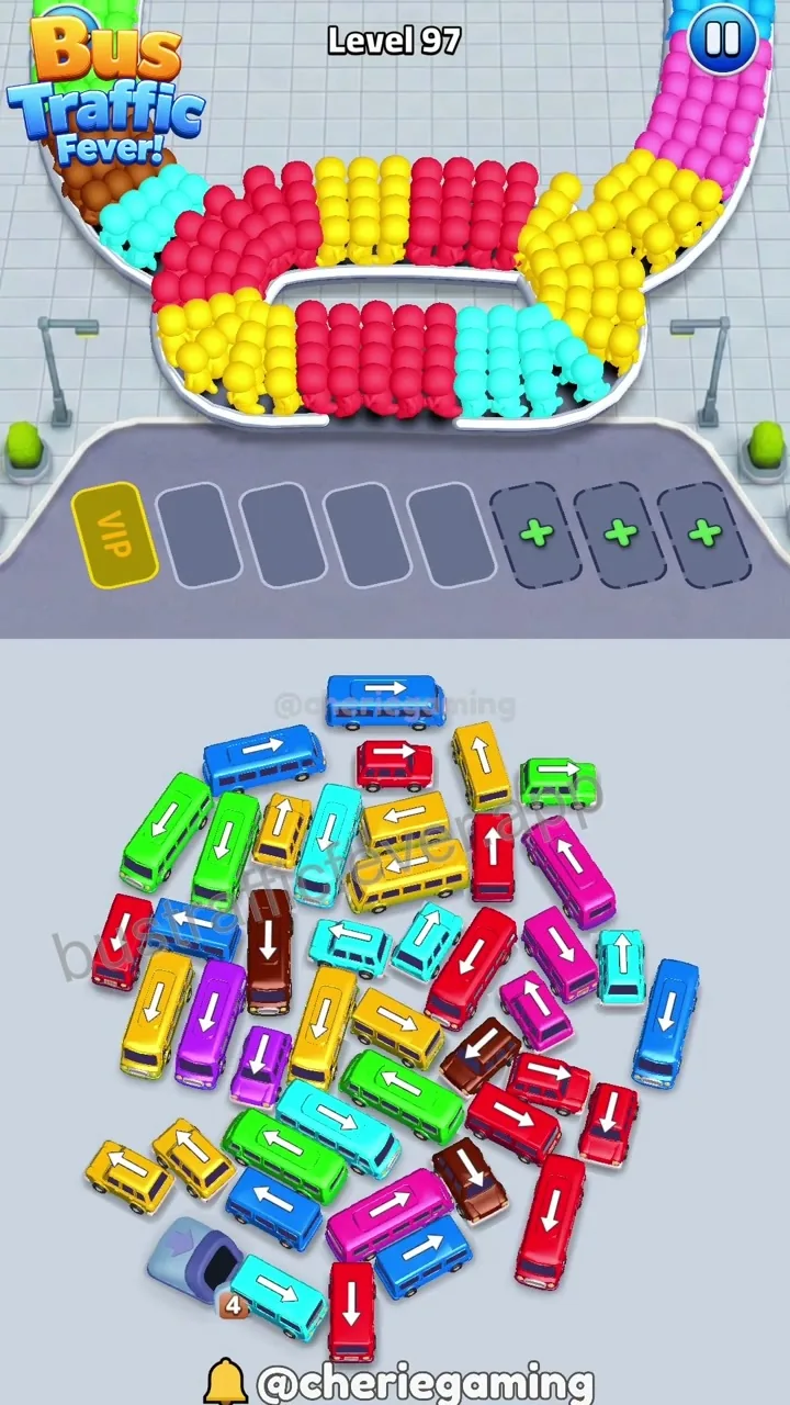 Bus Traffic Fever Level 97 board preview