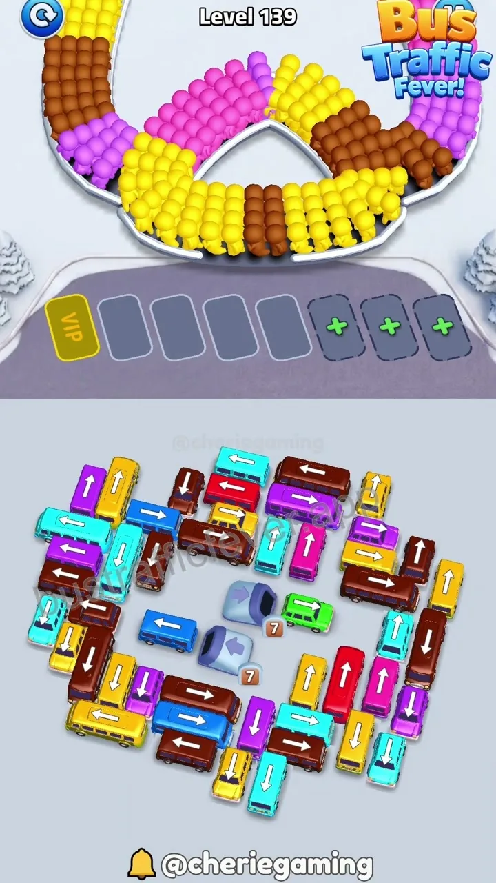 Bus Traffic Fever Level 139 board preview