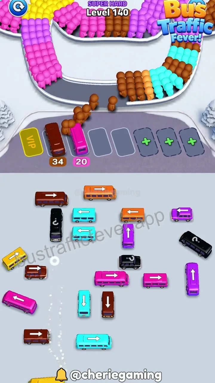 Bus Traffic Fever Level 140 step 7