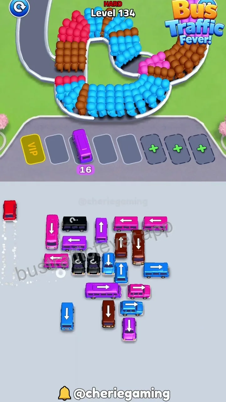 Bus Traffic Fever Level 134 step 6