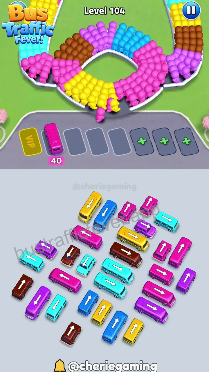 Bus Traffic Fever Level 104 step 2