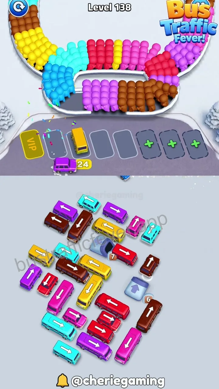 Bus Traffic Fever Level 138 step 7