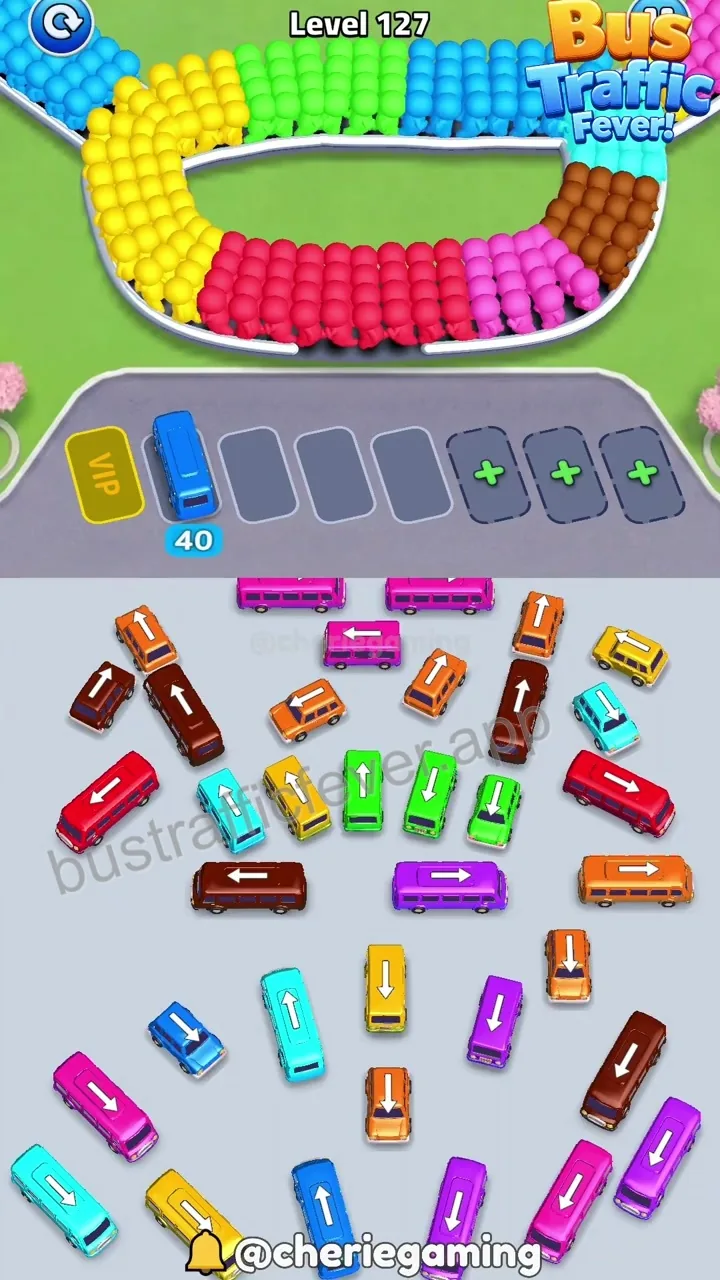 Bus Traffic Fever Level 127 step 2