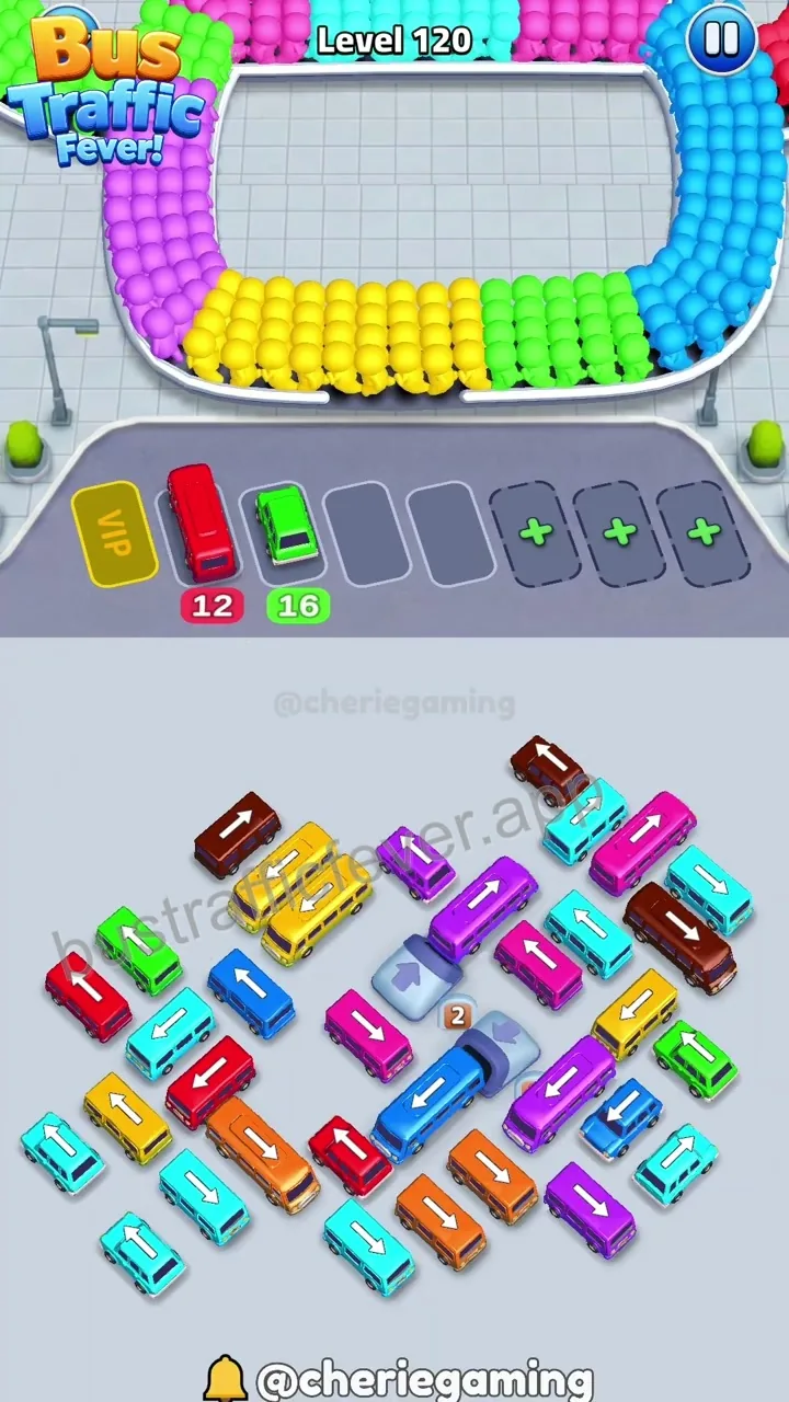 Bus Traffic Fever Level 120 step 5