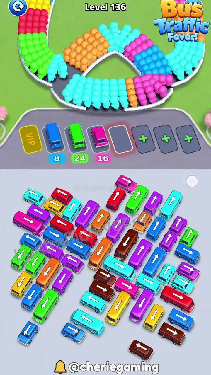 Bus Traffic Fever Level 136 step 5