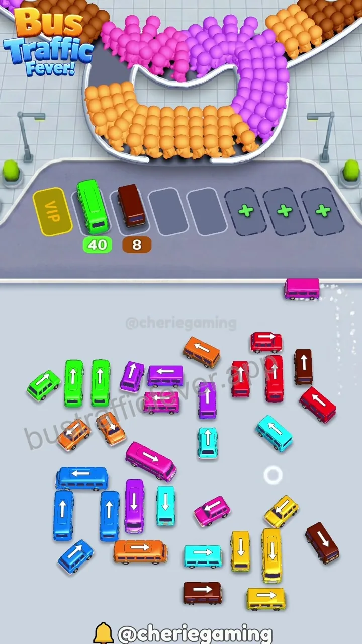 Bus Traffic Fever Level 146 step 4