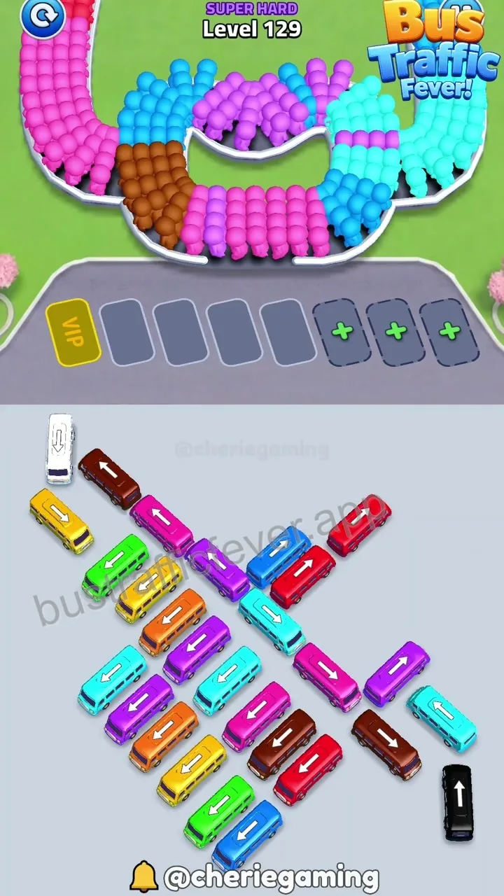 Bus Traffic Fever Level 129 step 6
