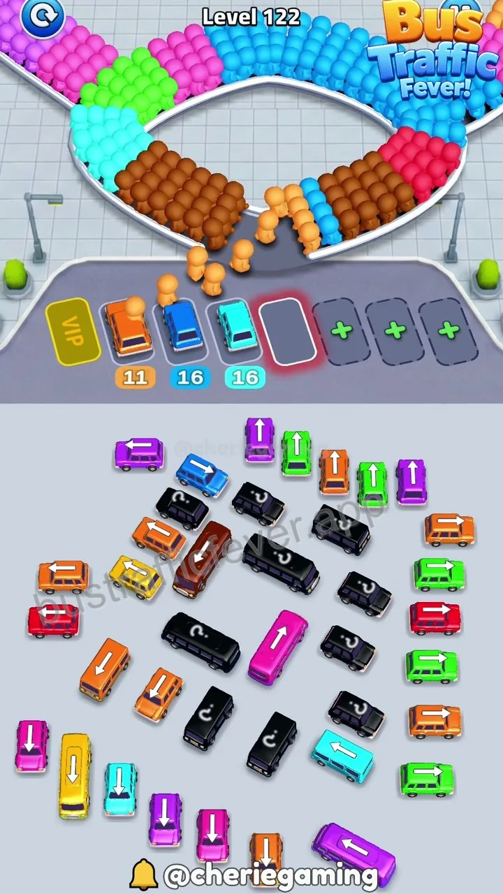 Bus Traffic Fever Level 122 step 3