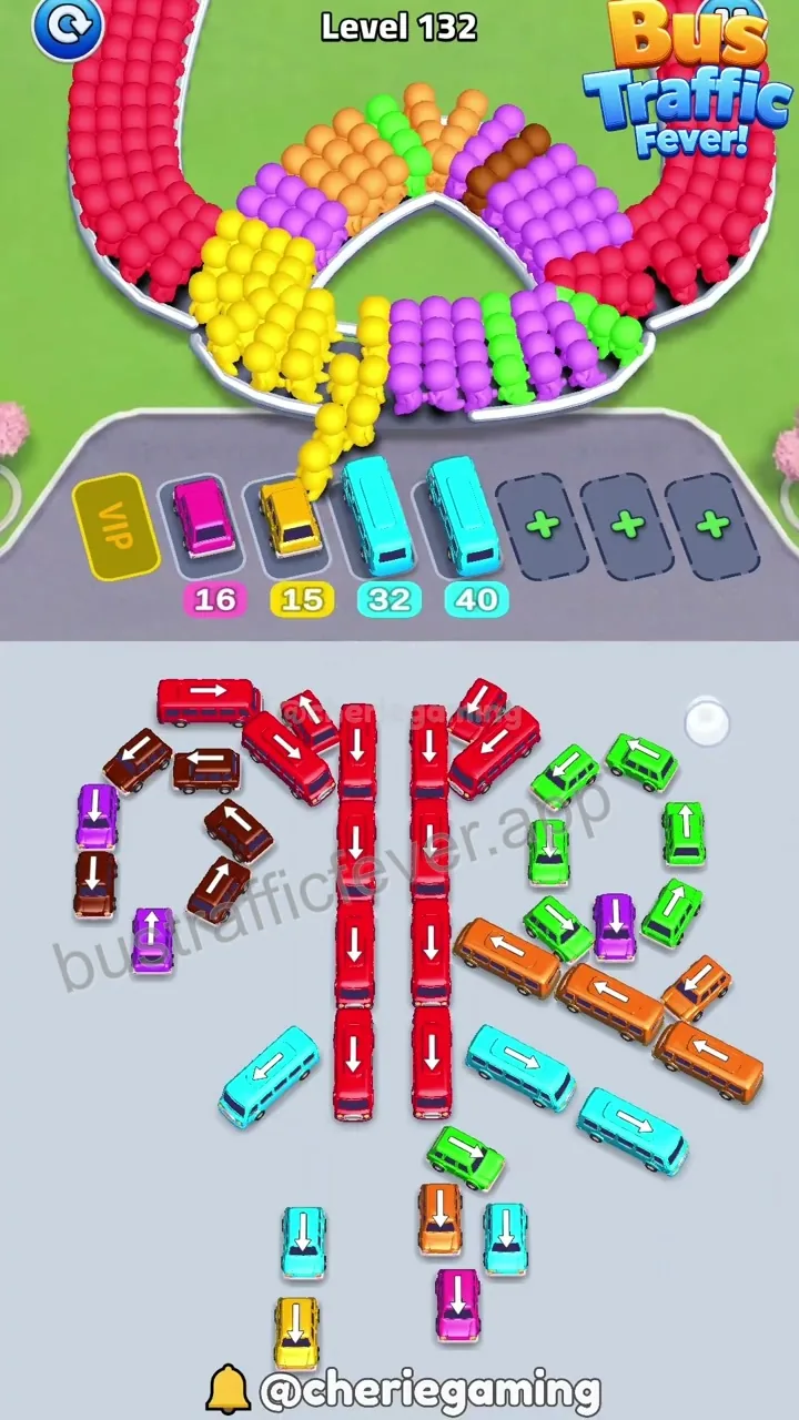 Bus Traffic Fever Level 132 step 7