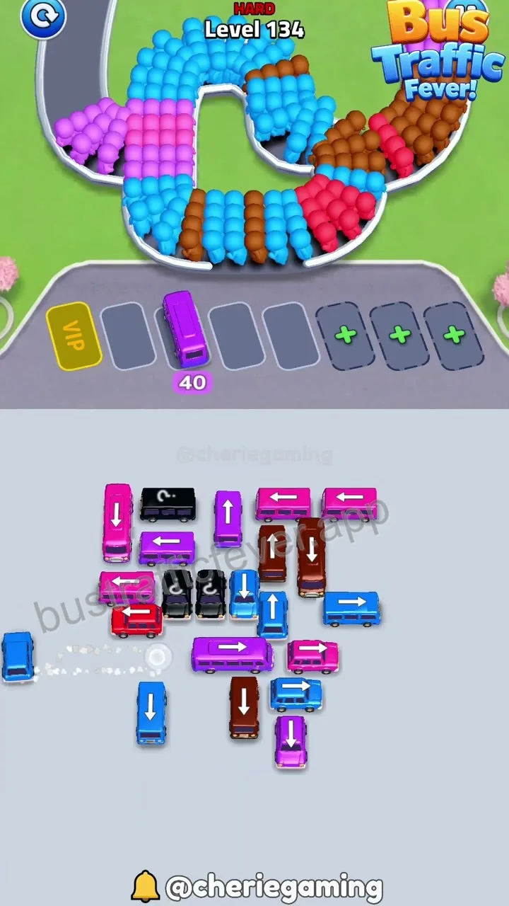 Bus Traffic Fever Level 134 step 5