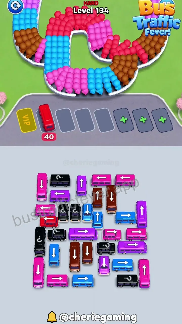 Bus Traffic Fever Level 134 step 2