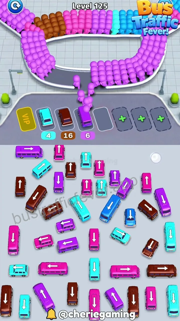 Bus Traffic Fever Level 125 step 4