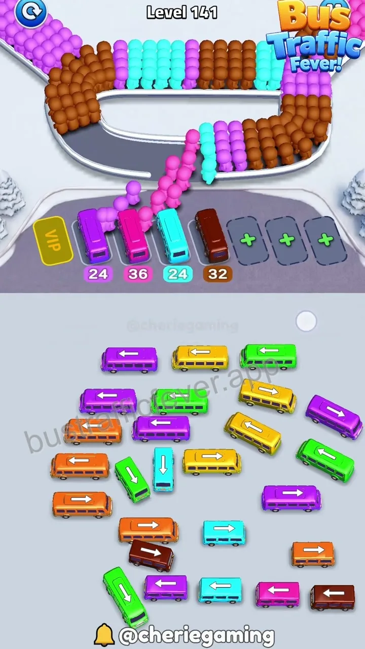 Bus Traffic Fever Level 141 step 5