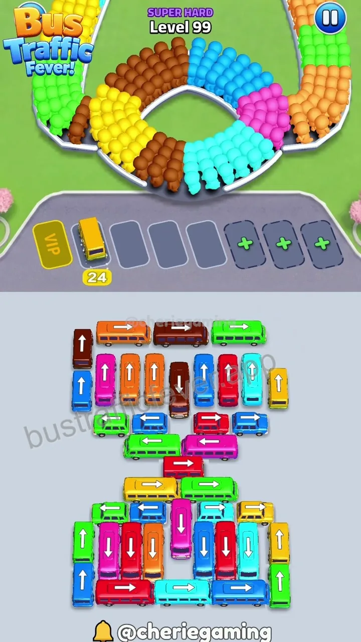 Bus Traffic Fever Level 99 step 2