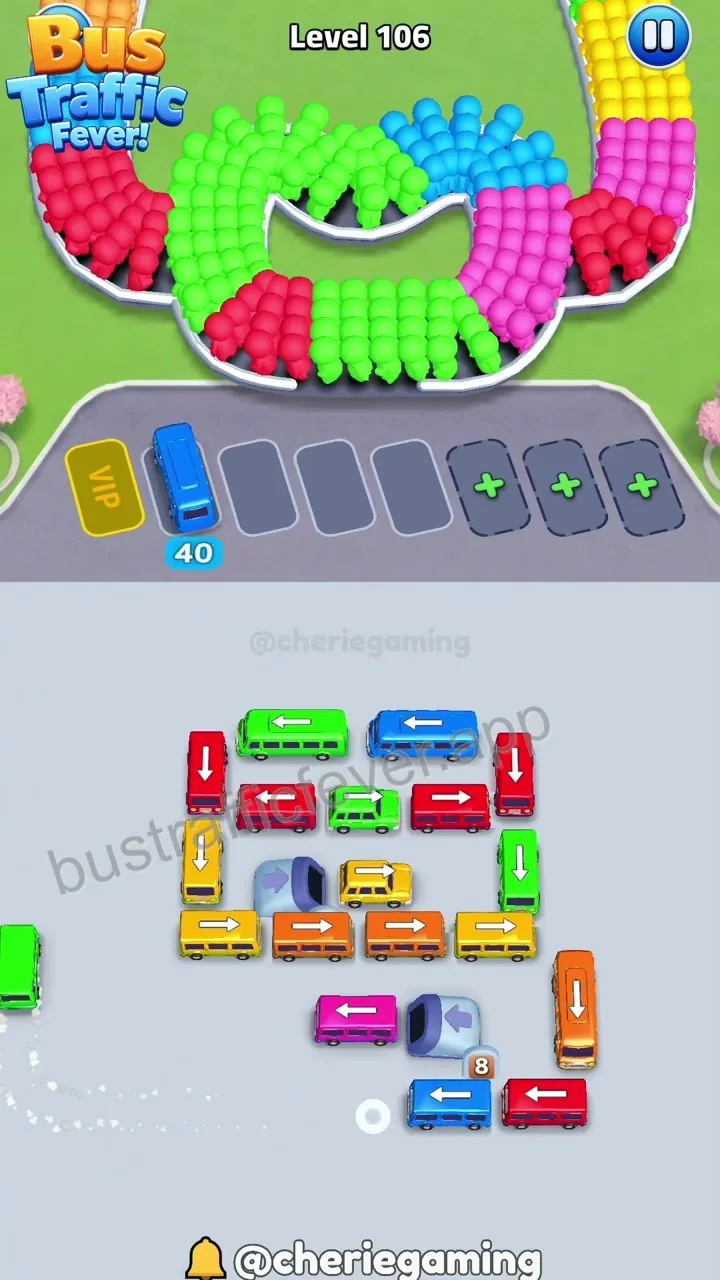 Bus Traffic Fever Level 106 step 3