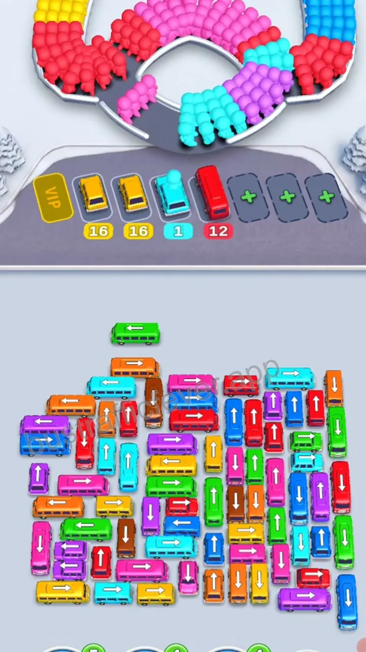 Bus Traffic Fever Level 169 step 4