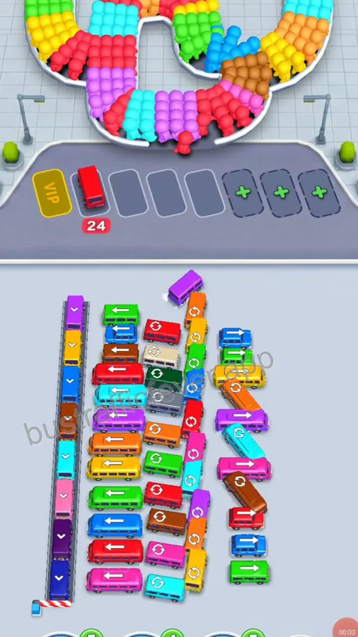 Bus Traffic Fever Level 178 step 2