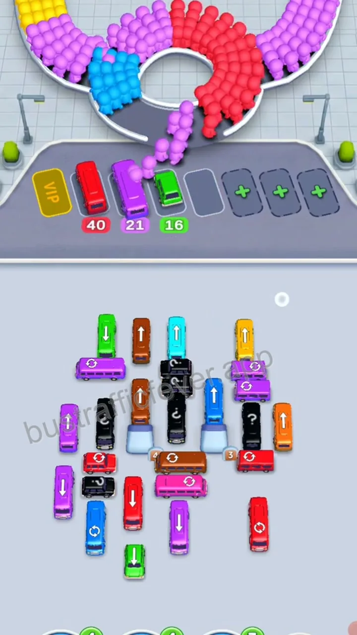 Bus Traffic Fever Level 151 step 5