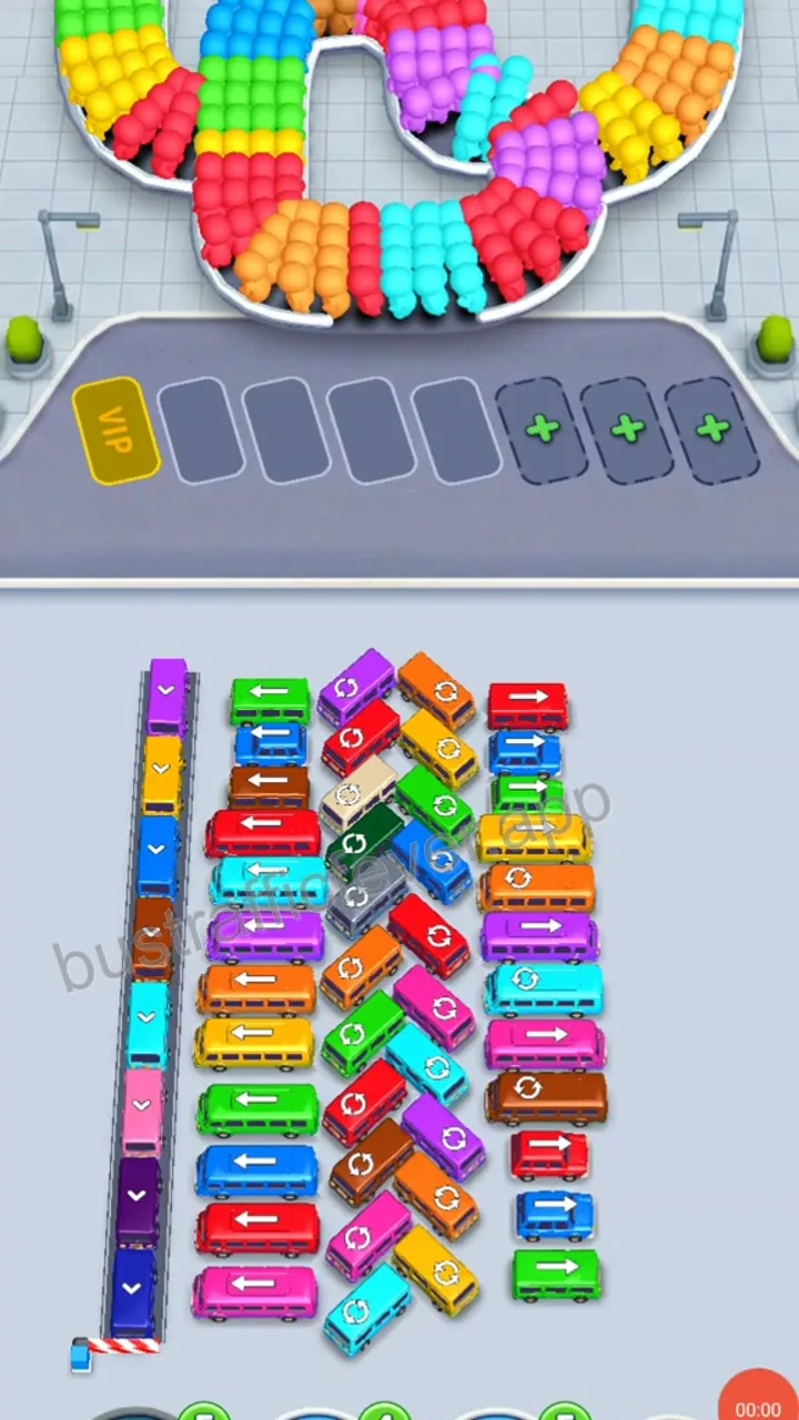 Bus Traffic Fever Level 178 step 1
