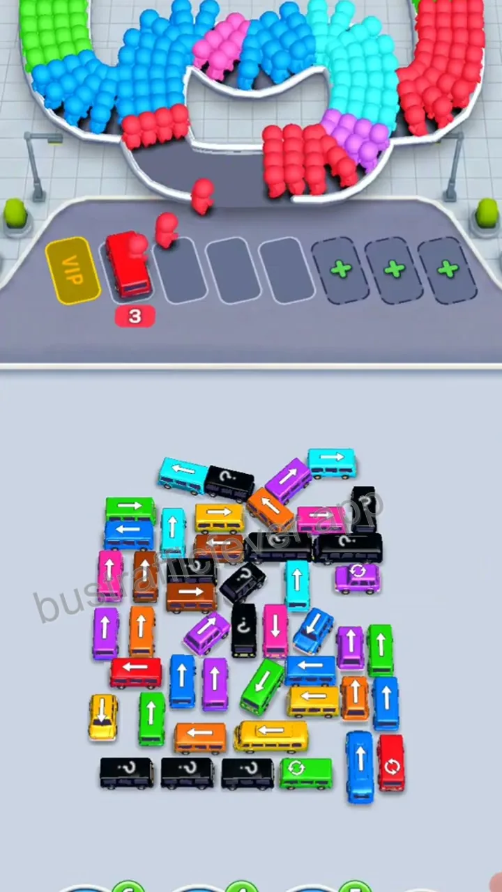 Bus Traffic Fever Level 183 step 3
