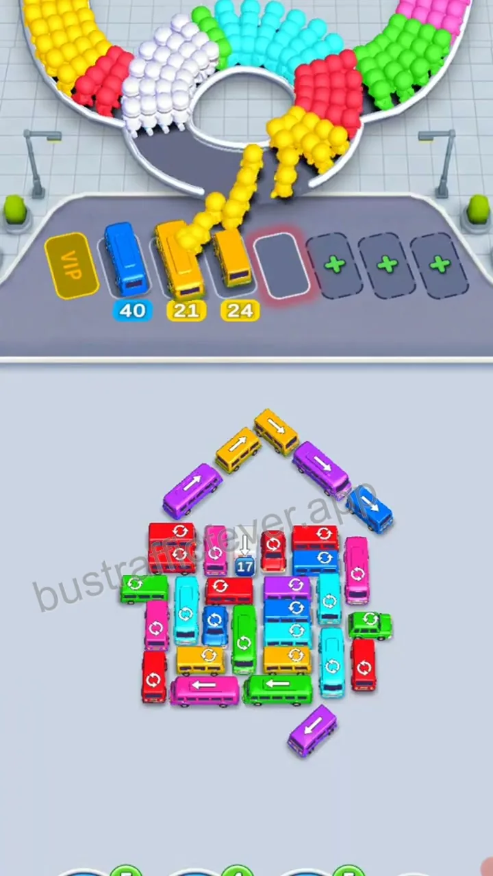 Bus Traffic Fever Level 177 step 3