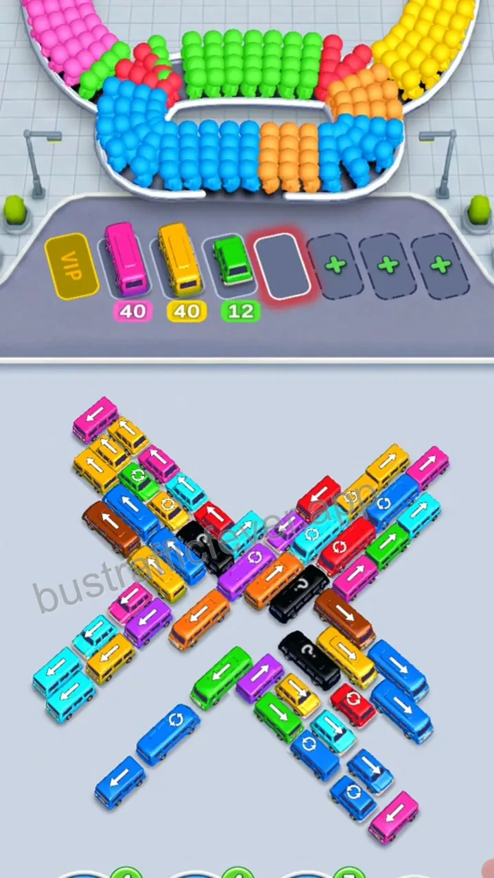 Bus Traffic Fever Level 152 step 7