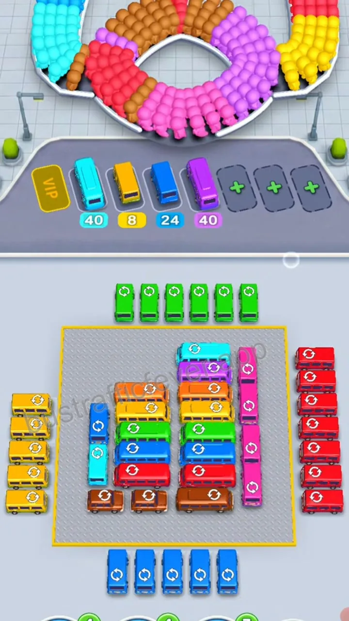 Bus Traffic Fever Level 153 step 7