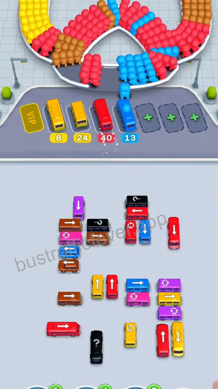 Bus Traffic Fever Level 182 step 7