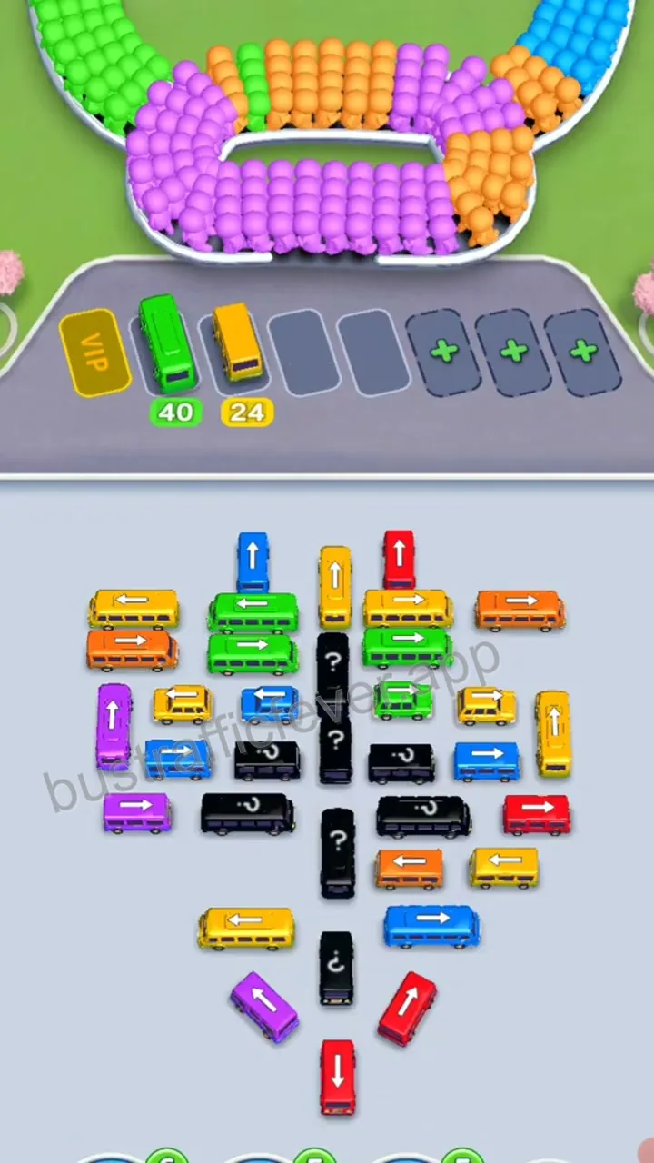 Bus Traffic Fever Level 193 step 3