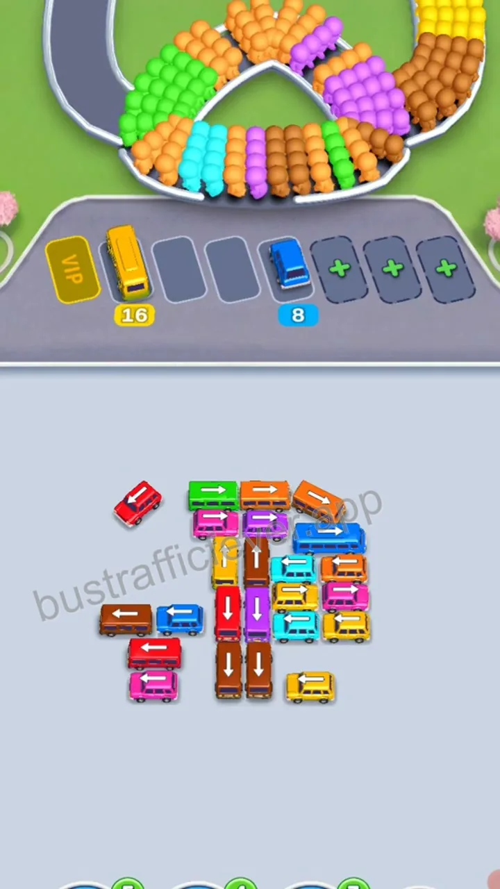 Bus Traffic Fever Level 159 step 7