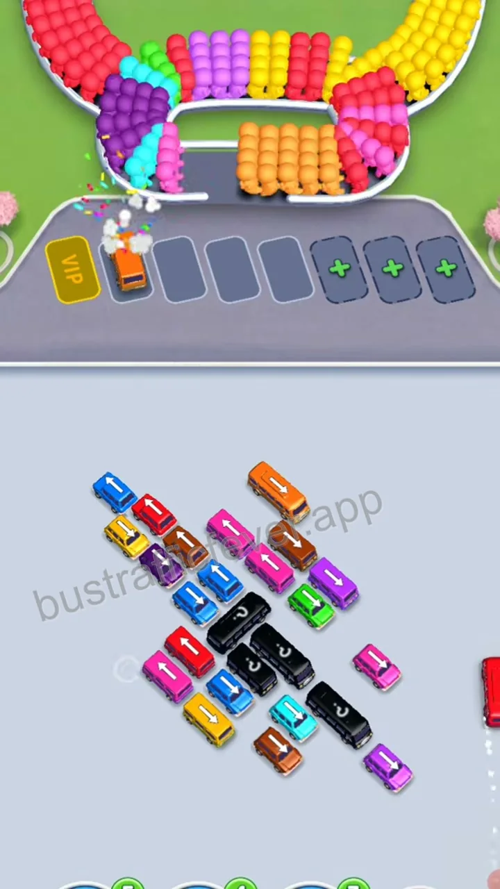 Bus Traffic Fever Level 158 step 5