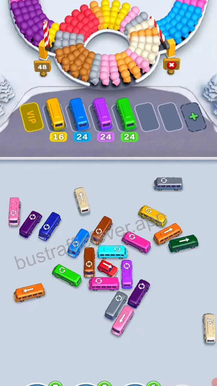 Bus Traffic Fever Level 199 step 7