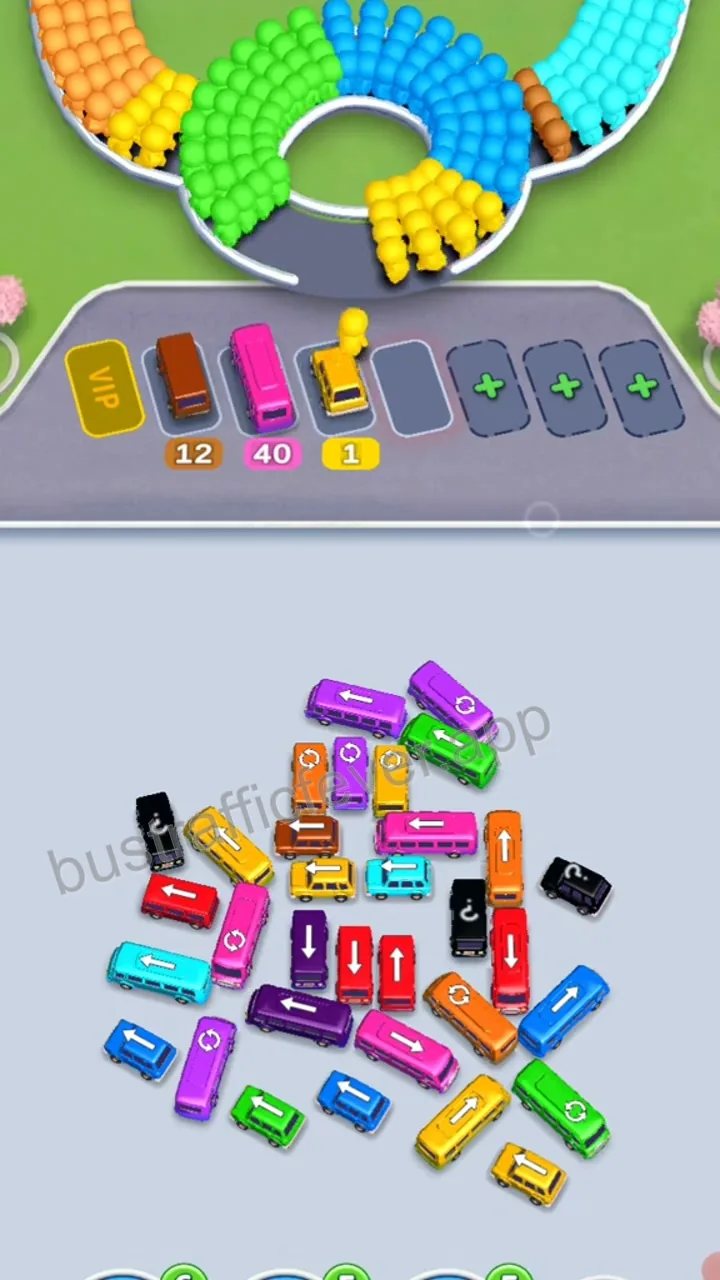 Bus Traffic Fever Level 186 step 5