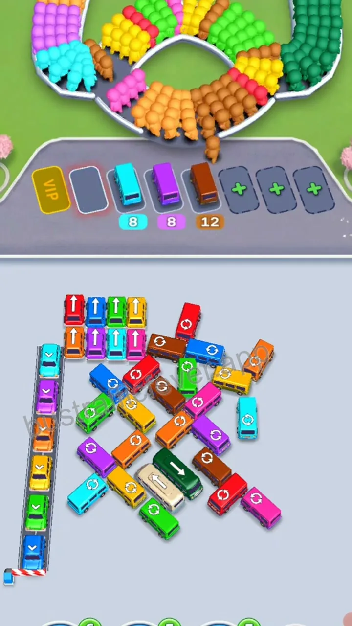 Bus Traffic Fever Level 185 step 5