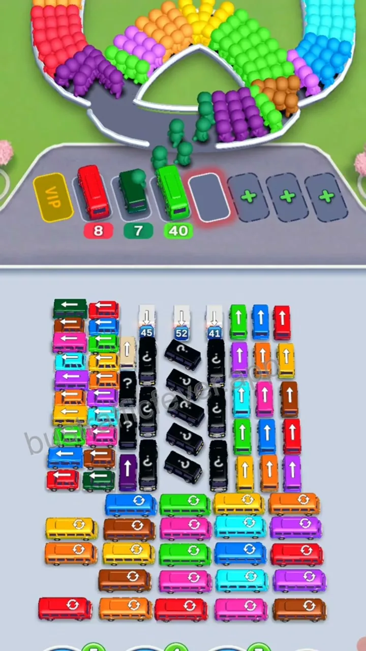 Bus Traffic Fever Level 160 step 3