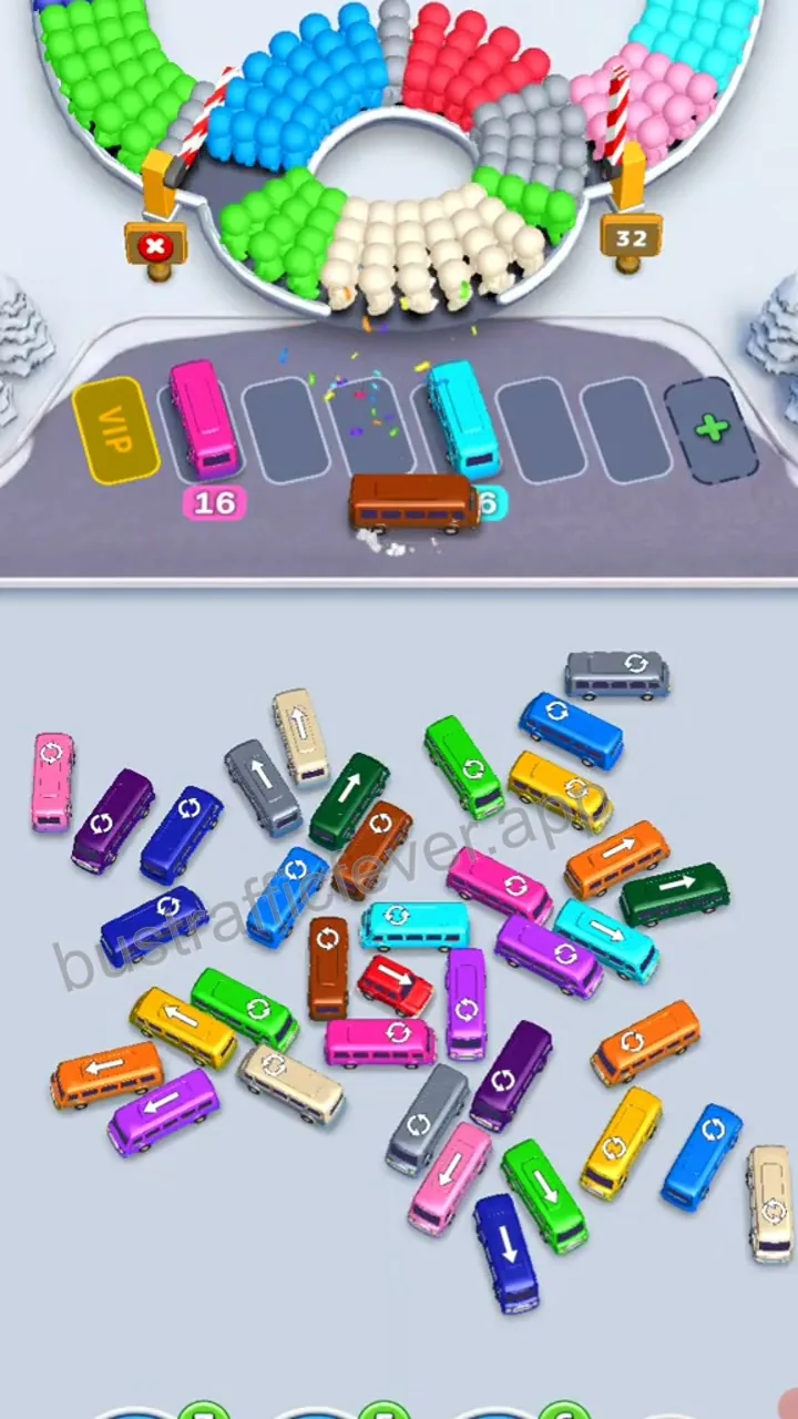 Bus Traffic Fever Level 199 step 3