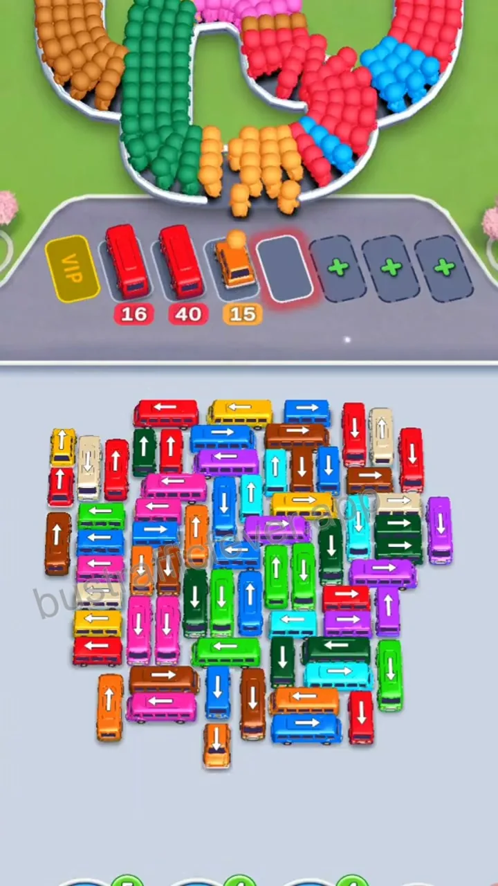 Bus Traffic Fever Level 161 step 3