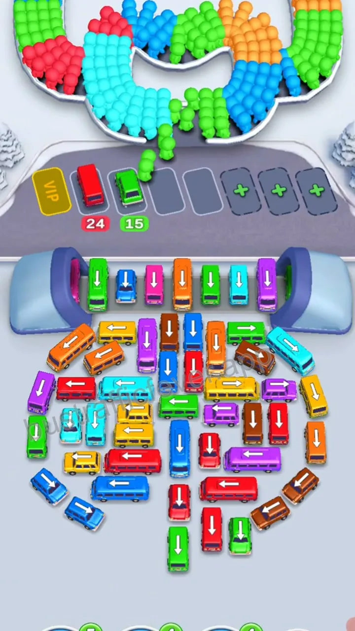 Bus Traffic Fever Level 170 step 2