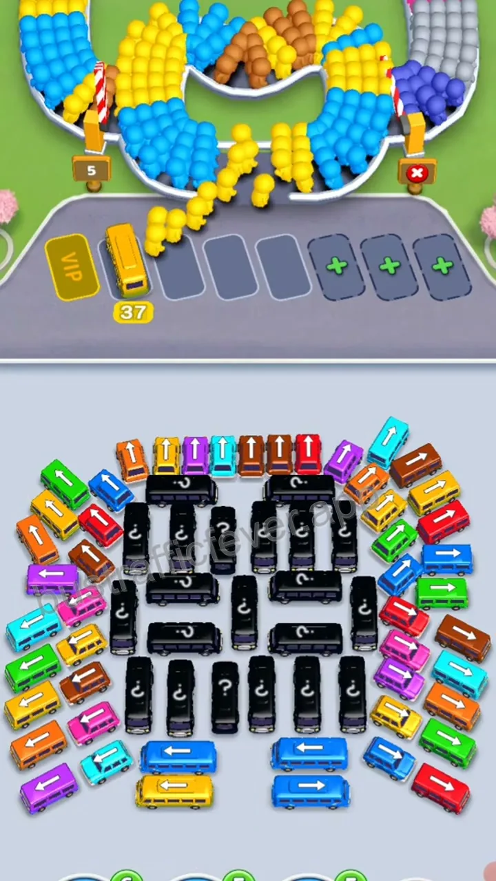 Bus Traffic Fever Level 191 step 3