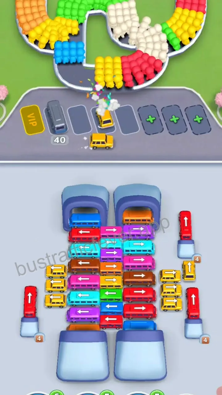 Bus Traffic Fever Level 188 step 4