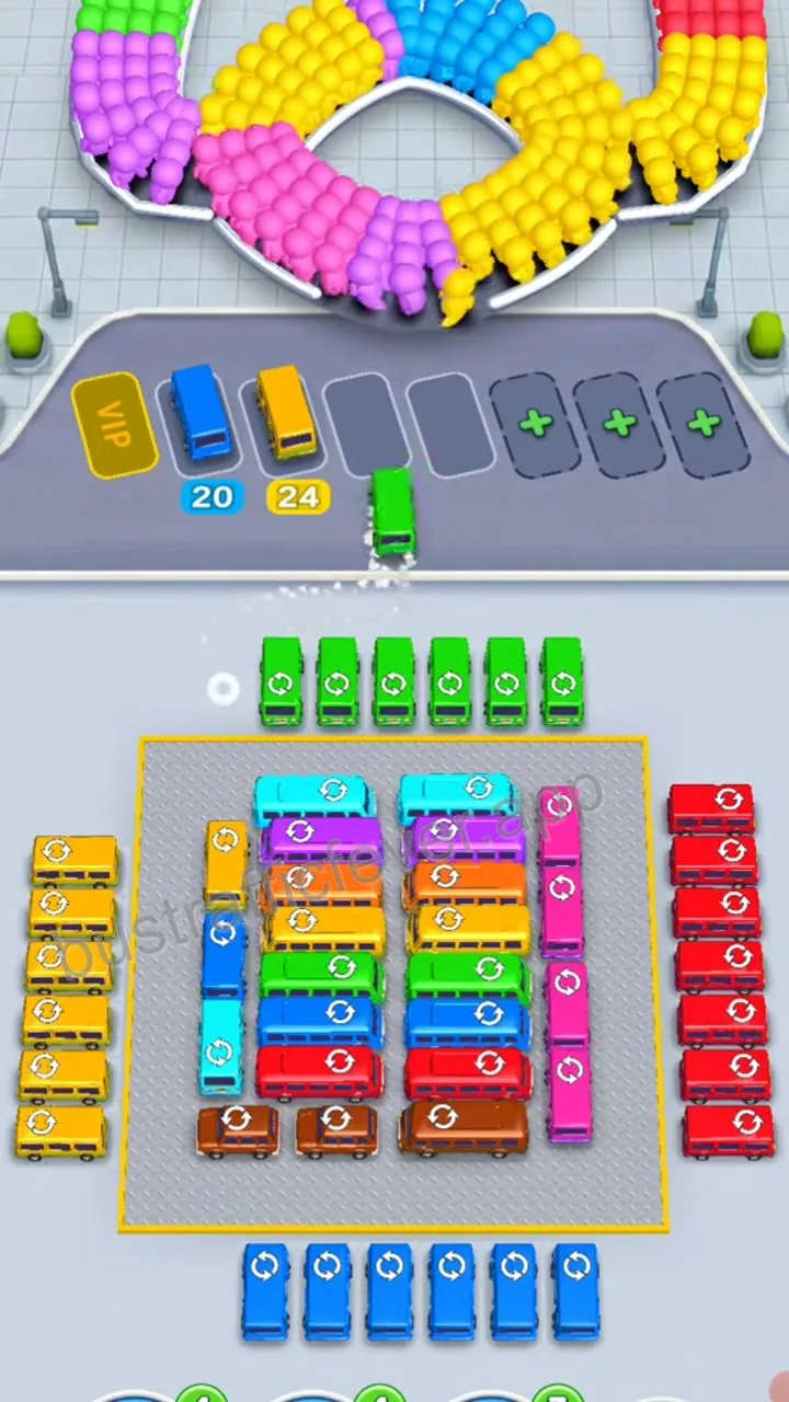 Bus Traffic Fever Level 153 step 3