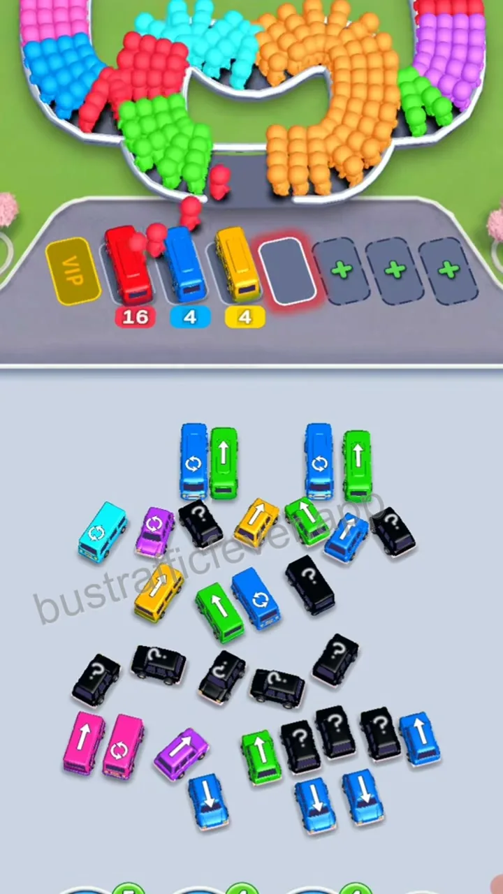 Bus Traffic Fever Level 165 step 6